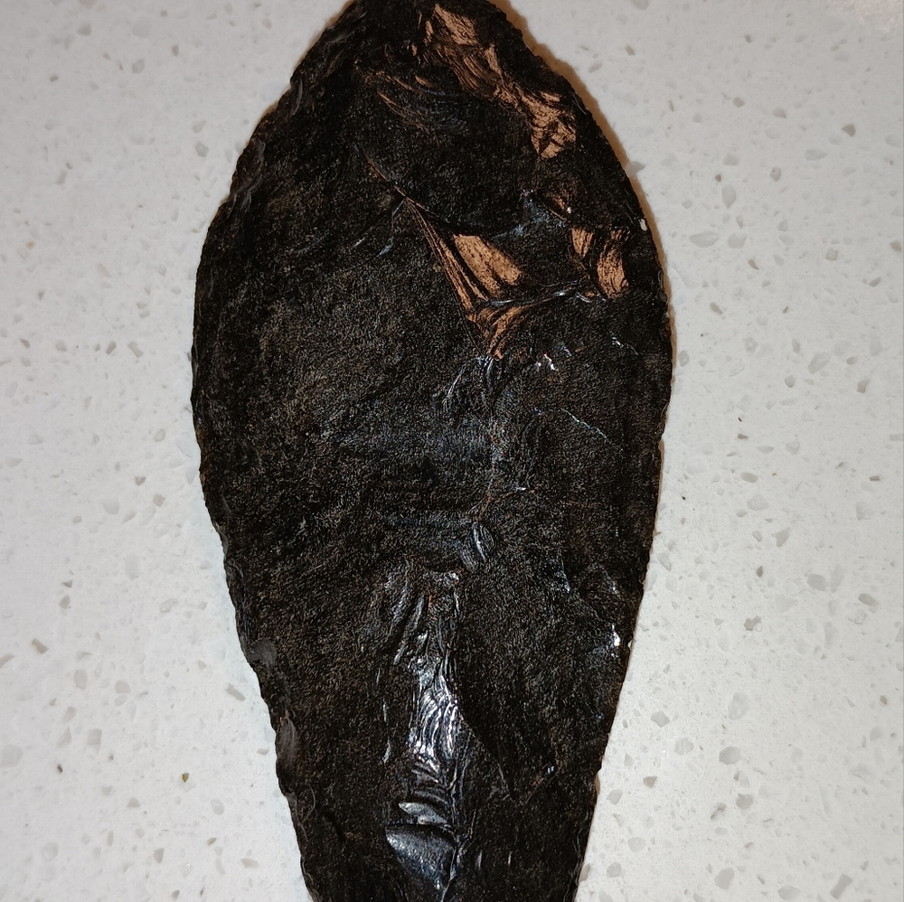 Black Obsidian Arrowhead Stone